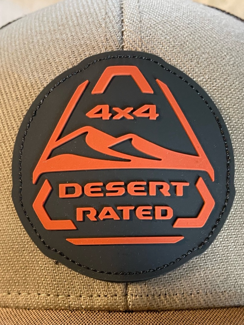 Jeep “4x4 Desert Rated” NWT Unisex Mesh Cap By Fiat Chrysler Automobiles - Picture 7 of 11